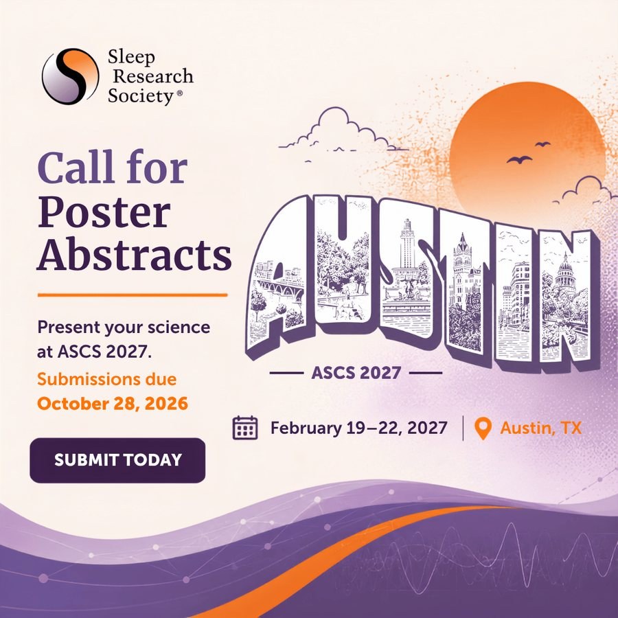 Call for Poster Abstracts social post, part of the coordinated launch set.